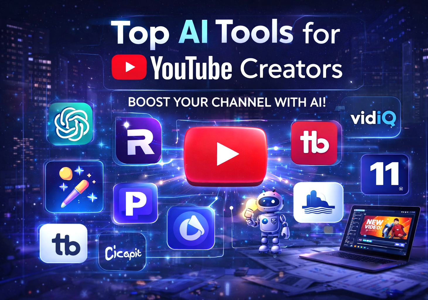 AI tools for YouTube creators